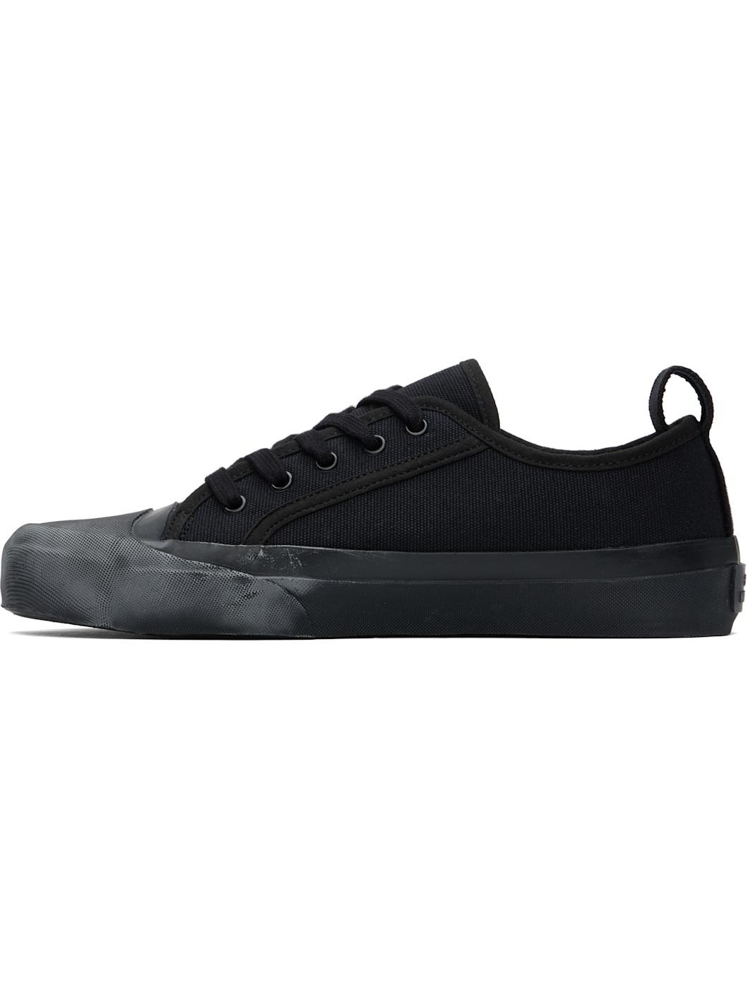 Navy Byrd Canvas Sneakers - 3