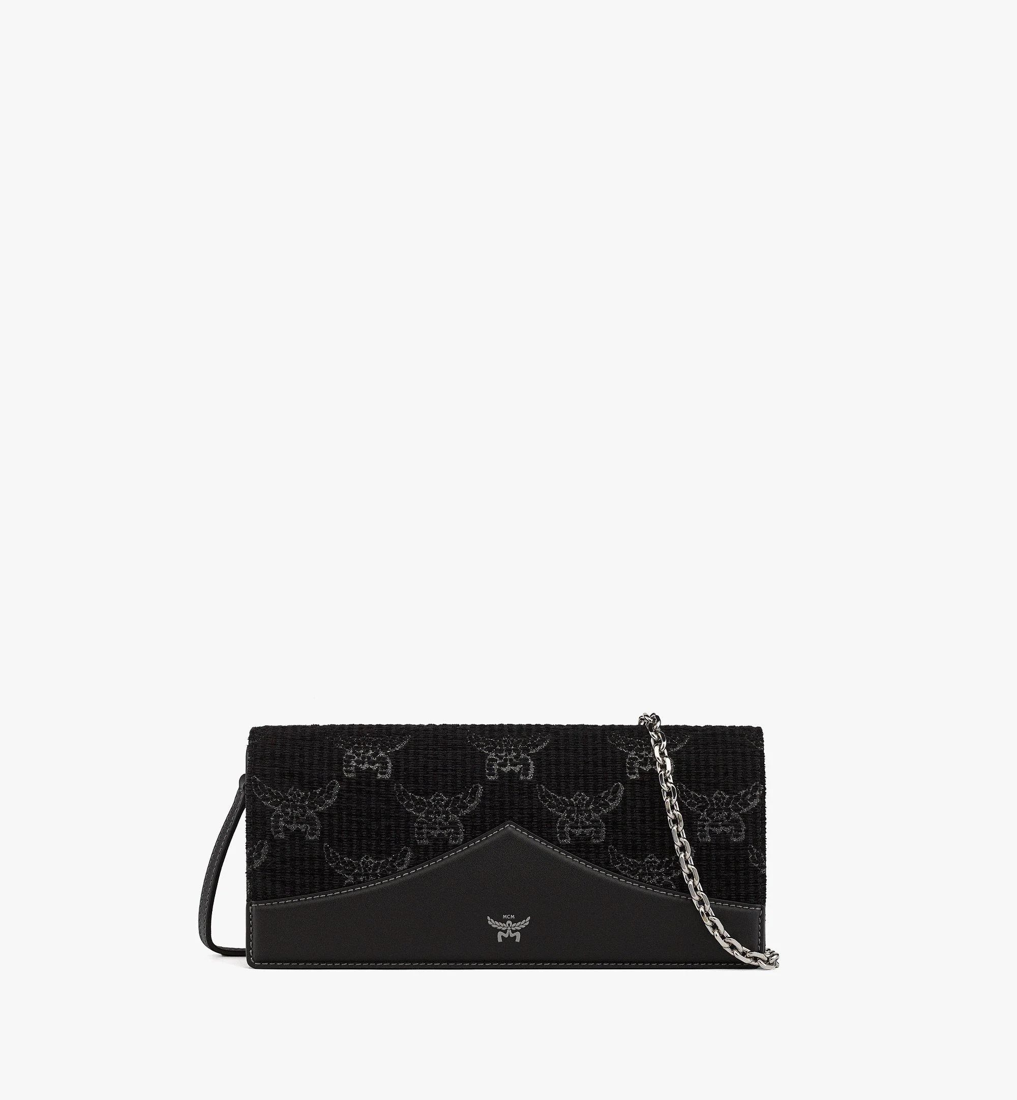 Diamond Clutch in Lauretos Lurex Jacquard - 1