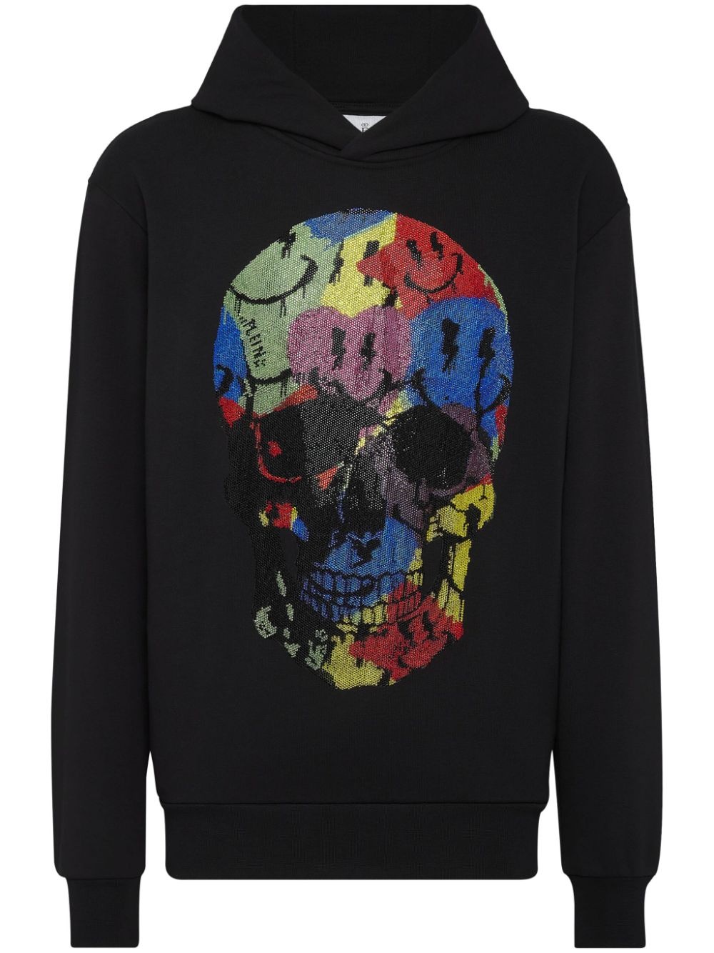 skull-embellished sweatshirt - 1