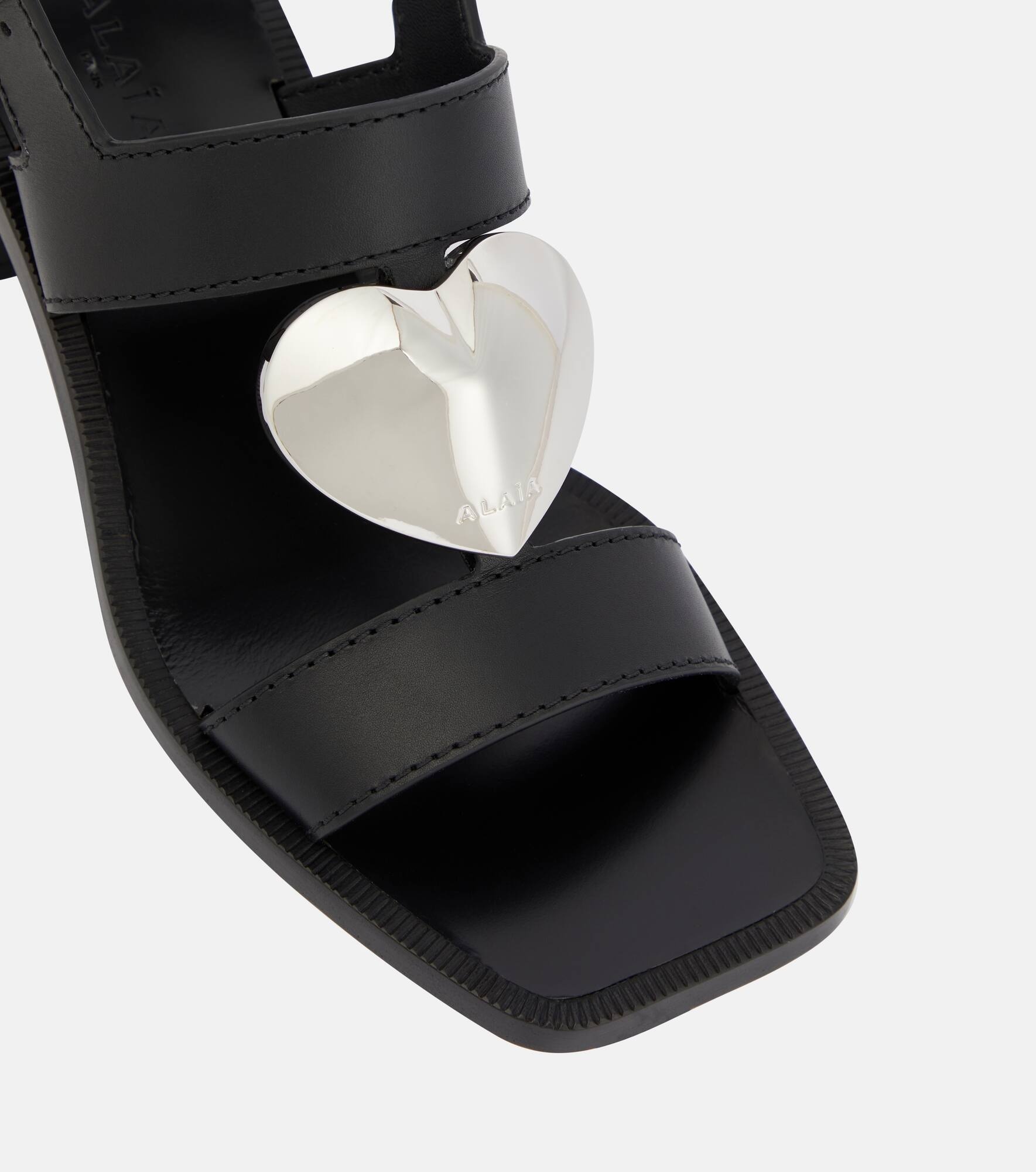 Le Cœur leather sandals - 6
