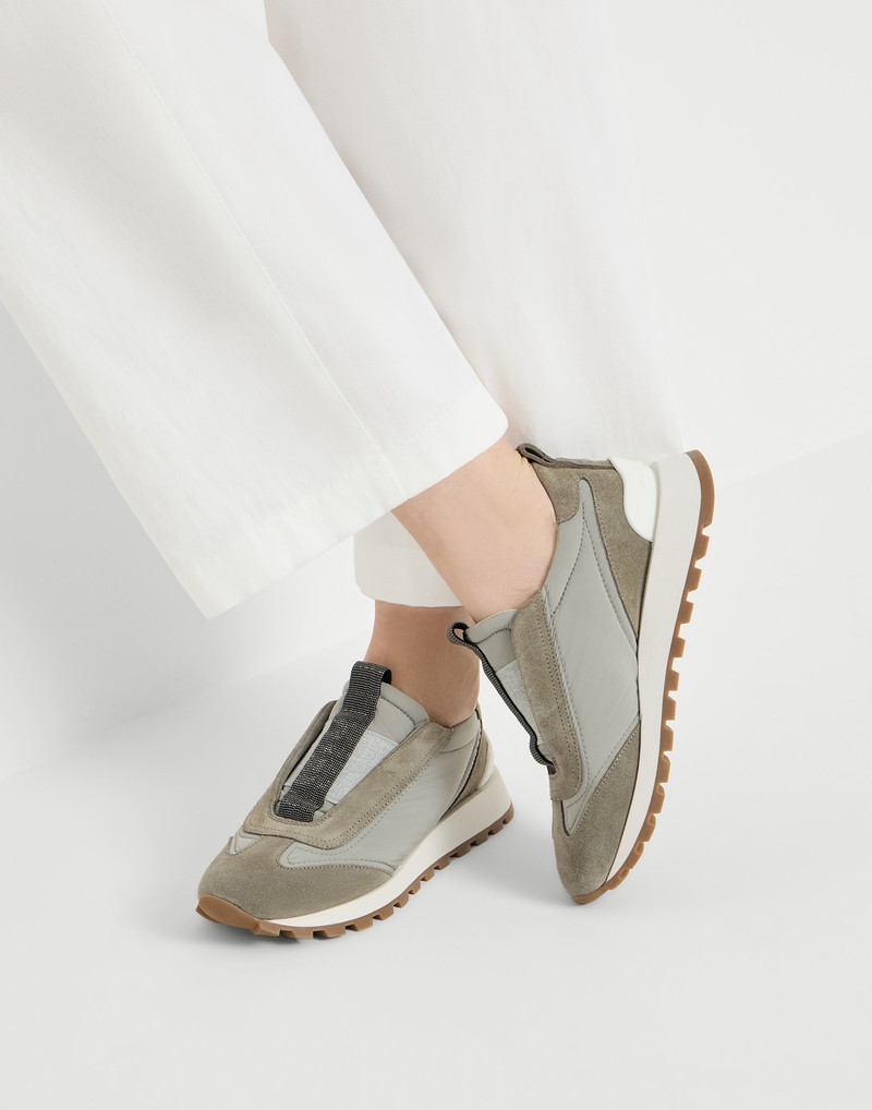 Techno fabric runners with precious detail 5