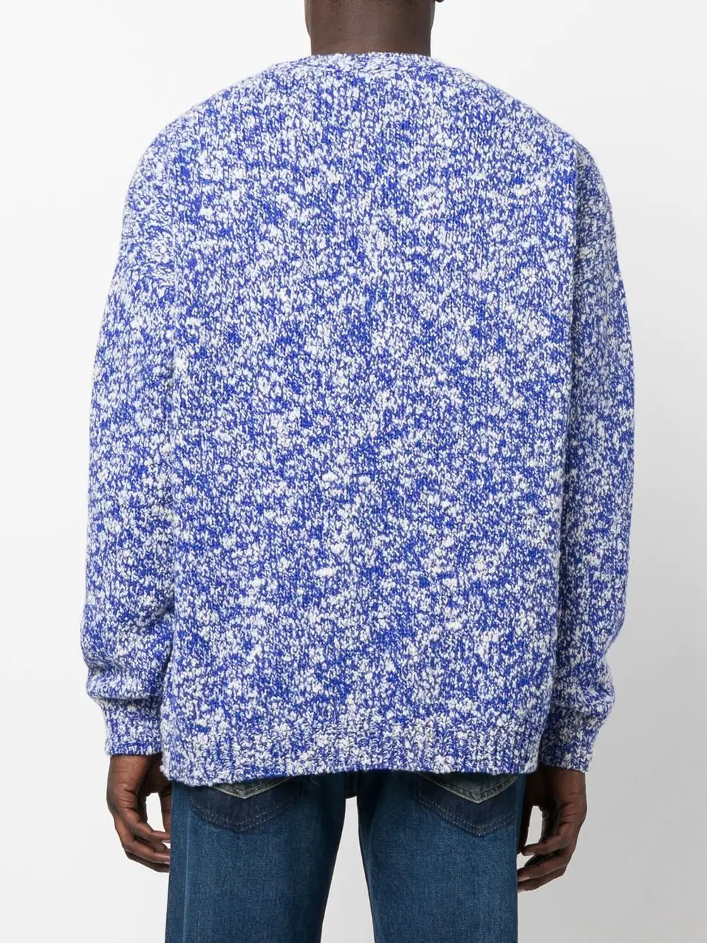 Anagram speckle-knit jumper - 4