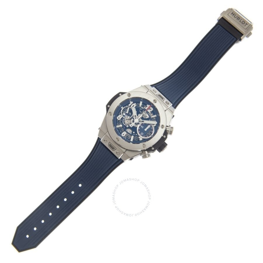 Hublot Big Bang Unico Titanium Chronograph Automatic Blue Dial Men's Watch 441.NX.5179.RX - 3