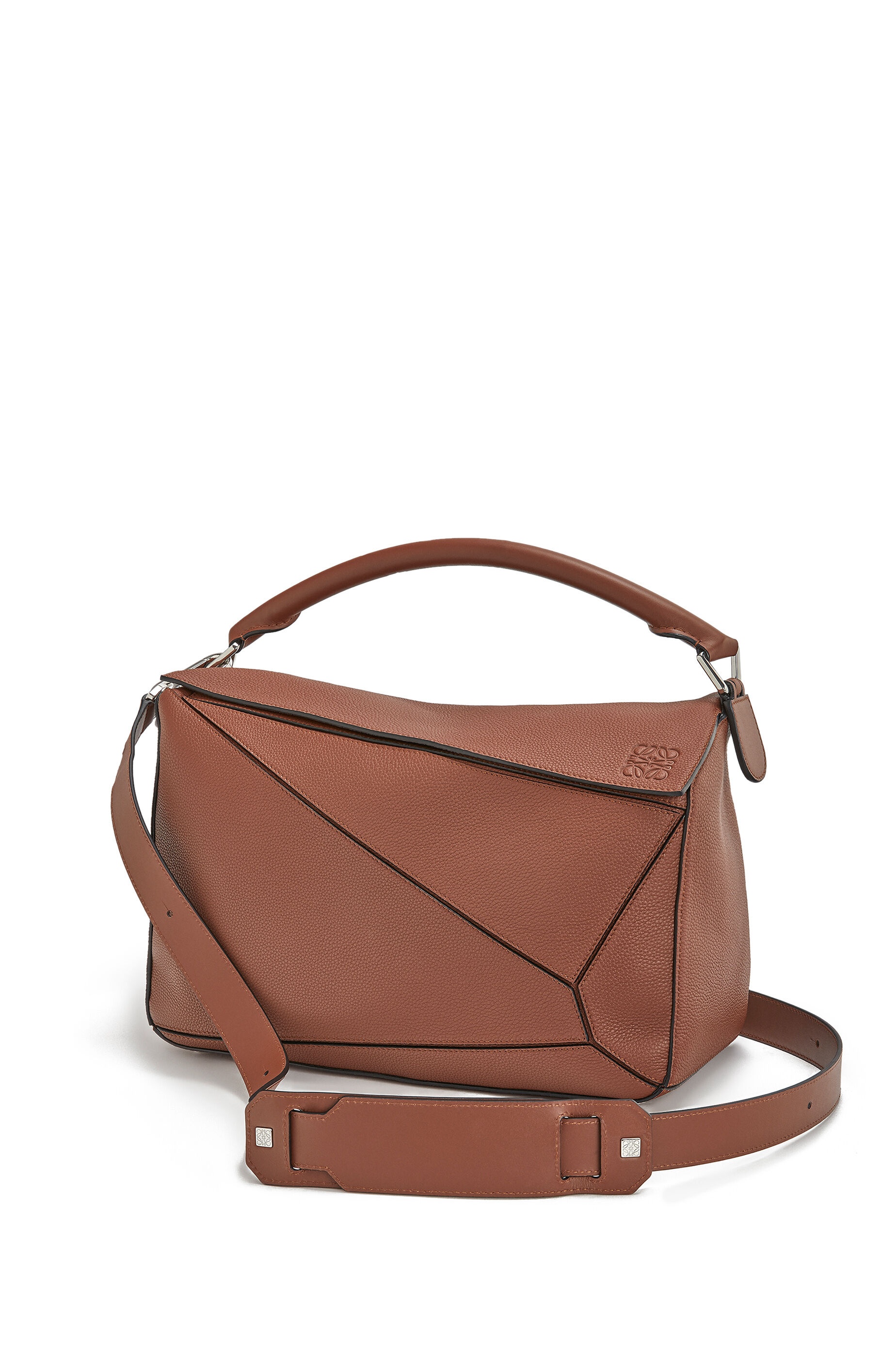 Large Puzzle bag in soft grained calfskin - 3