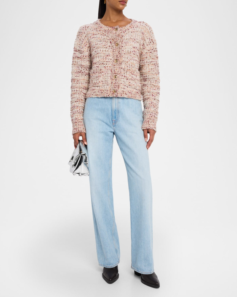 SABLYN Helena Cropped Double-Pocket Cardigan outlook