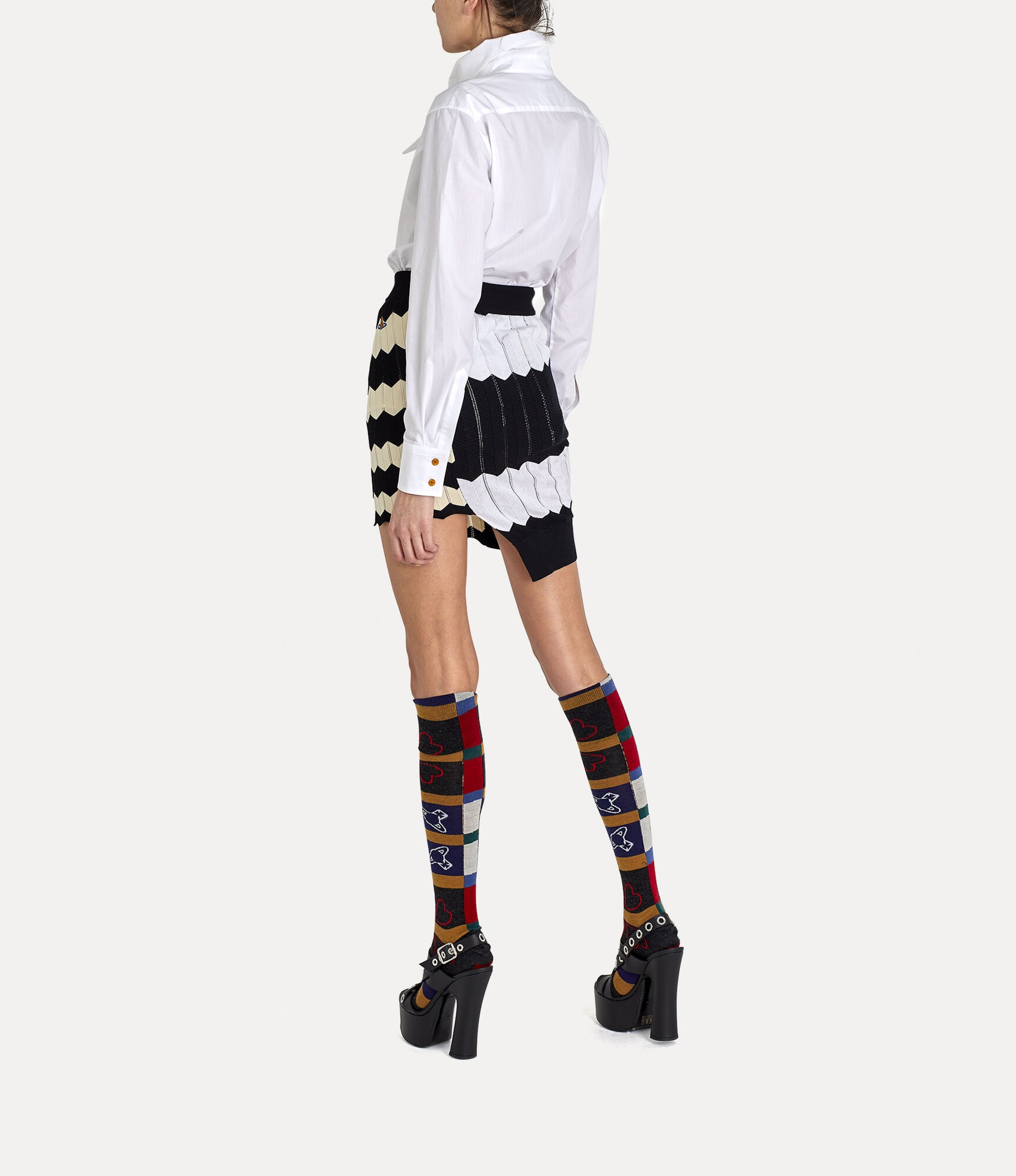 CHEVRON SKIRT - 3