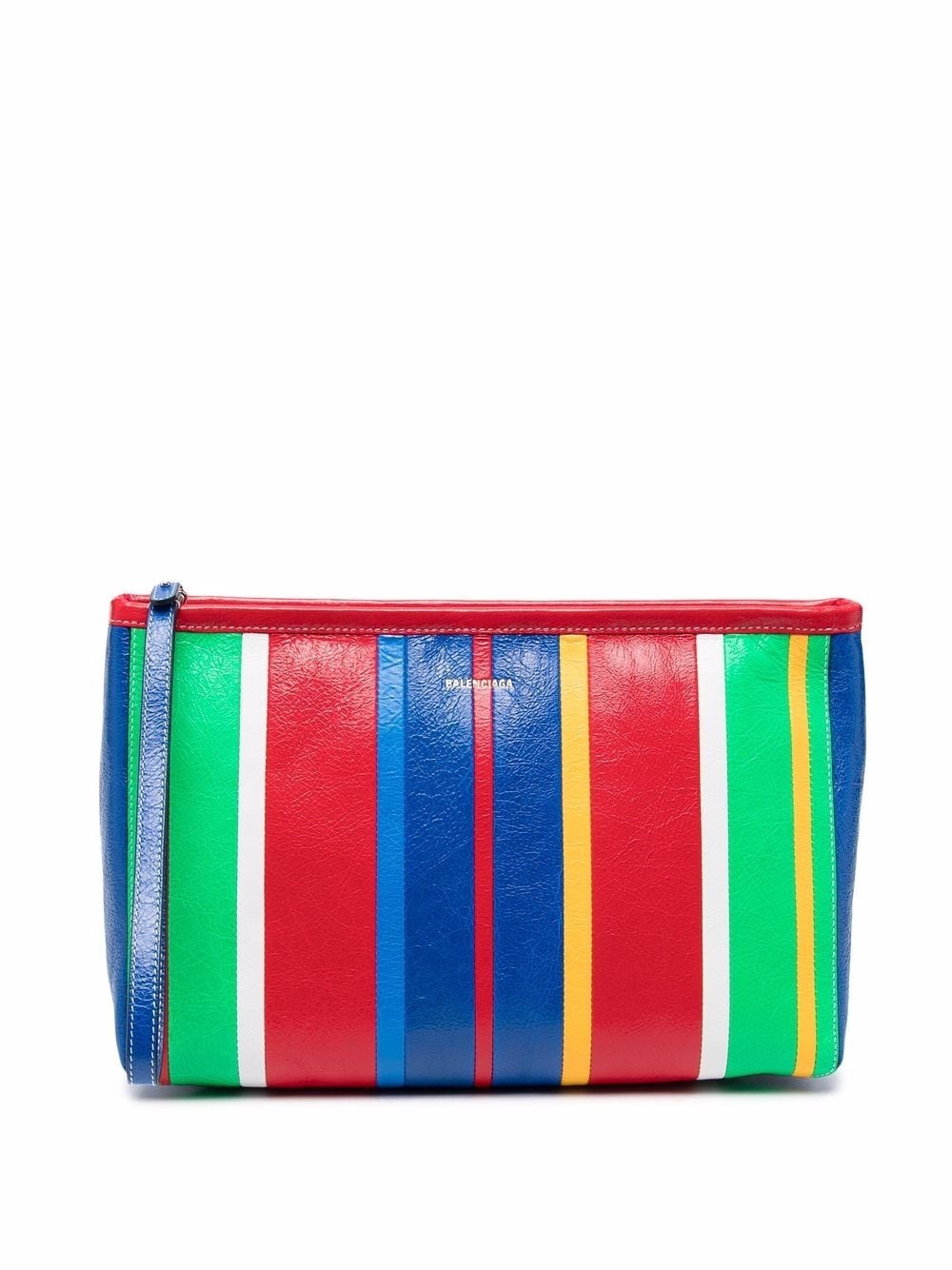 Barbes striped clutch bag - 1