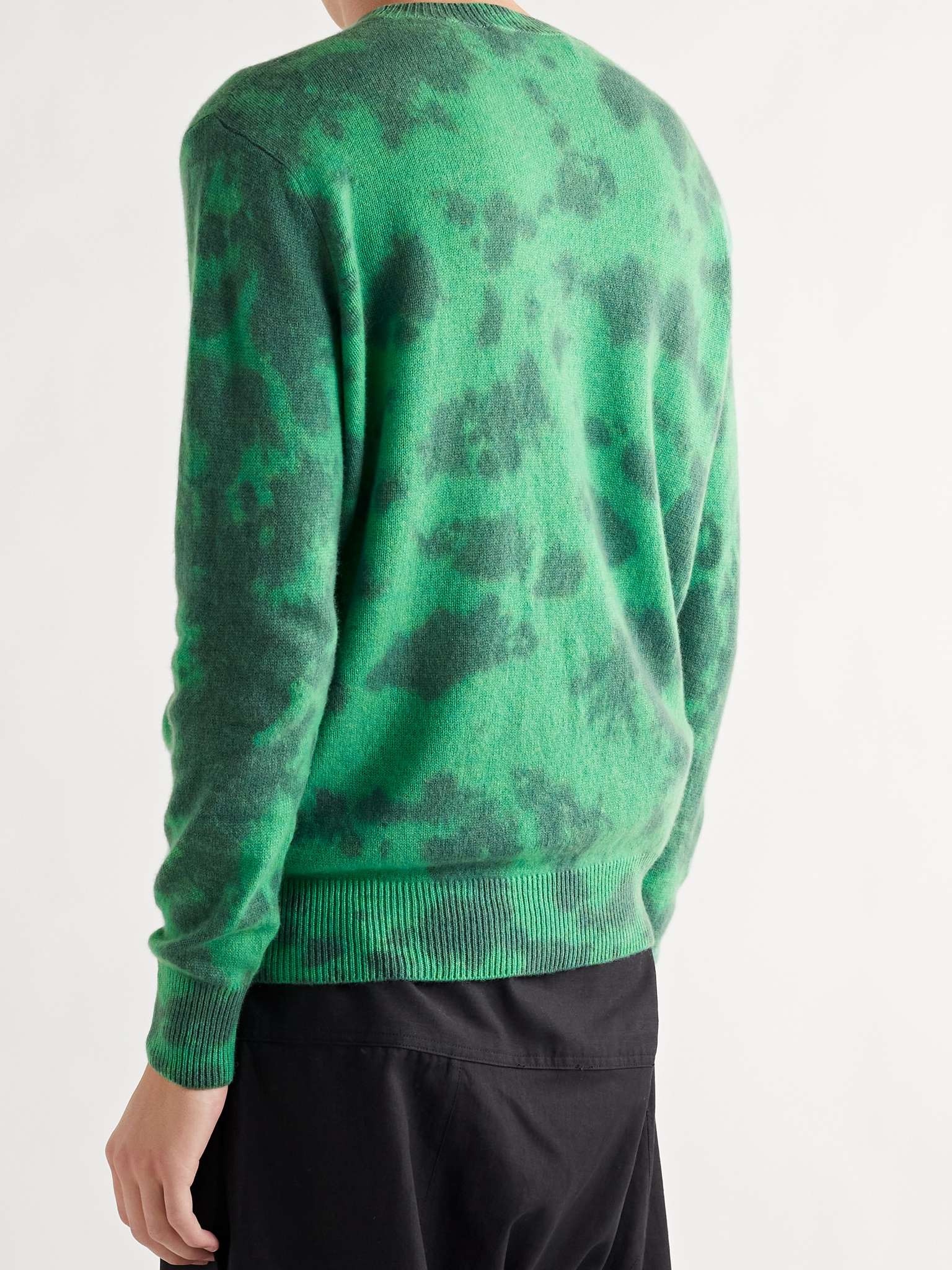 Hot Tranquility Tie-Dyed Cashmere Sweater - 4