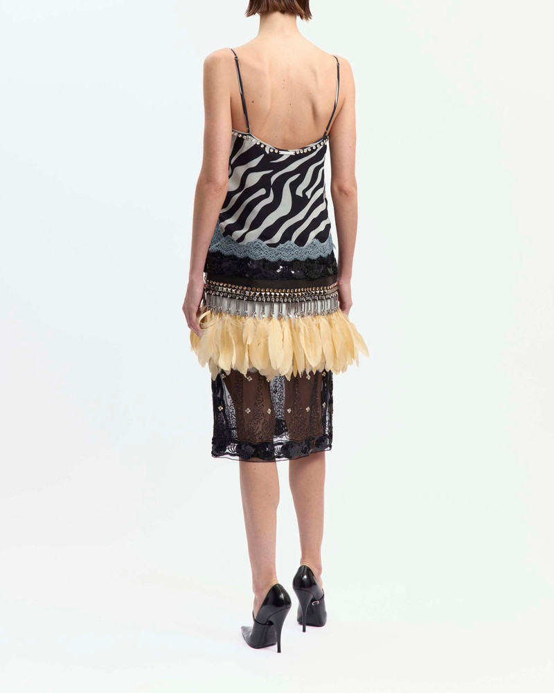 BENEDETTA MIDI DRESS IN PRINTED CHIFFON 4