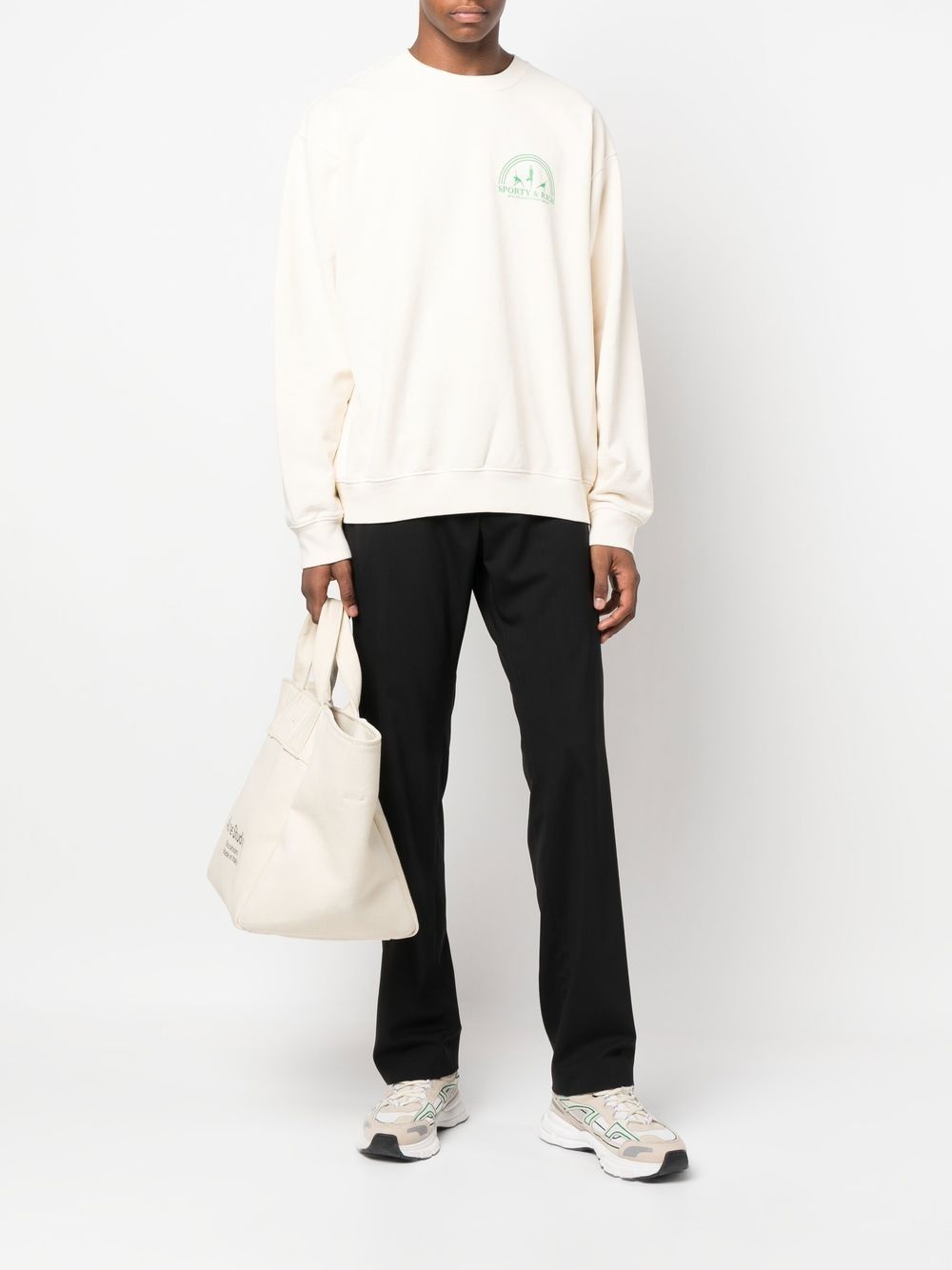 Fitness Group logo-print sweatshirt - 3