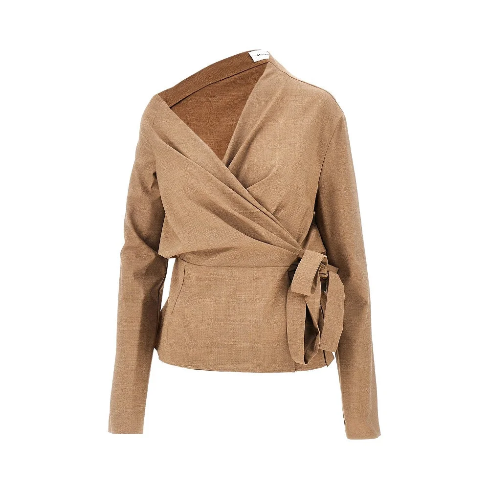 'THALASSA' VIRGIN WOOL TOP - 1