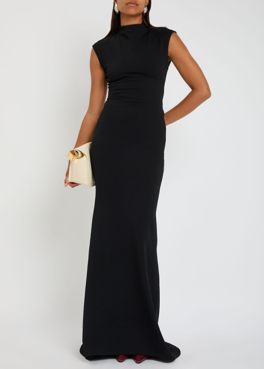 Jacquemus La Robe Alba Crepe Gown - 4