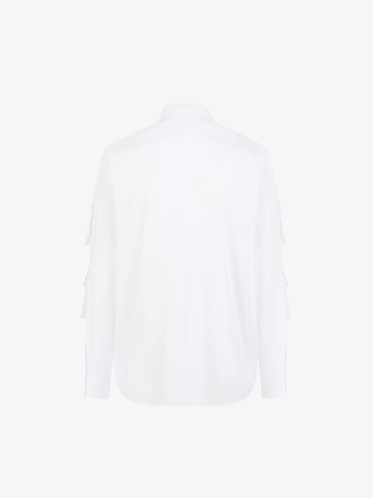 GIVENCHY MULTIPOCKETS SHIRT IN COTTON - 4