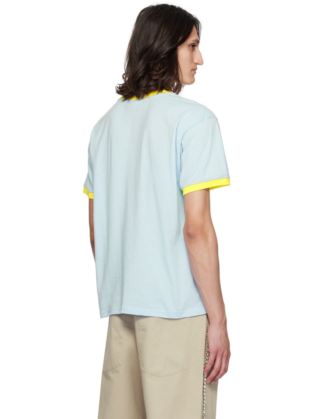 Blue Contrast T-Shirt - 3