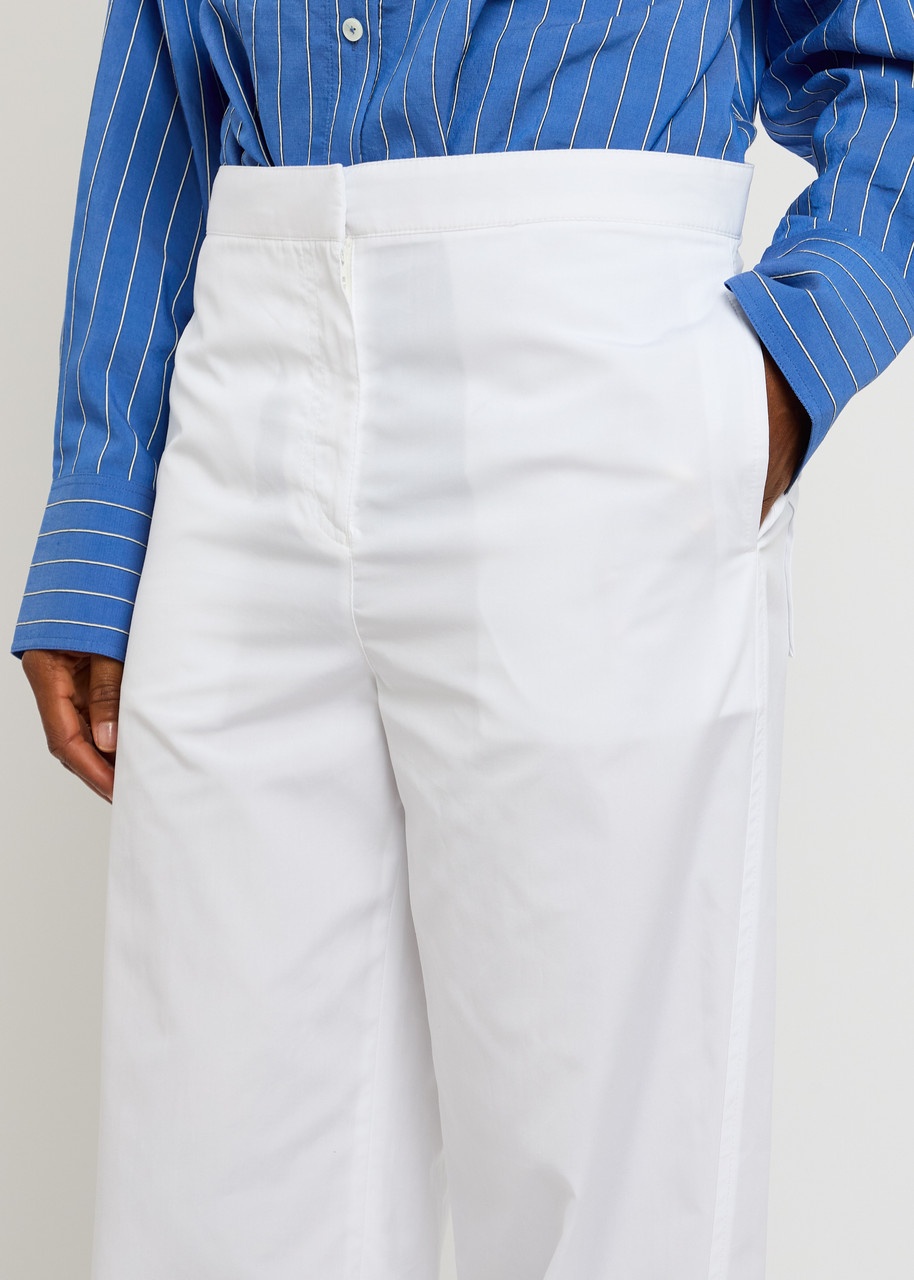 Toteme Straight-leg Cotton Trousers - 5