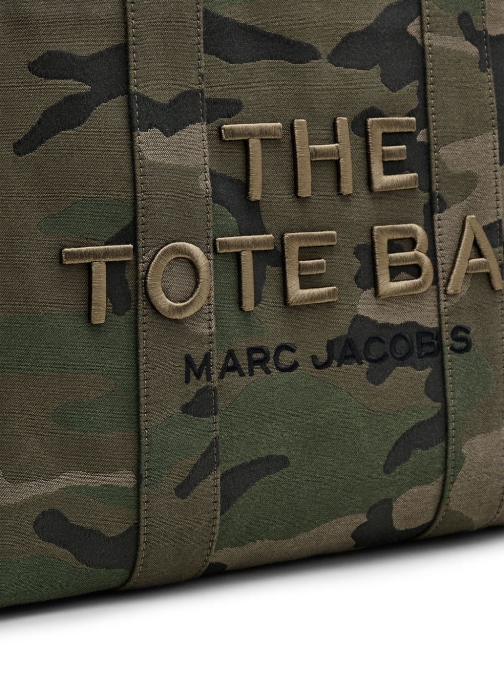 The Large Camo Jacquard Tote bag - 6