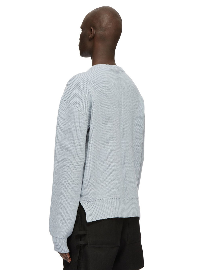 fisherman-knit crew-neck sweater 3