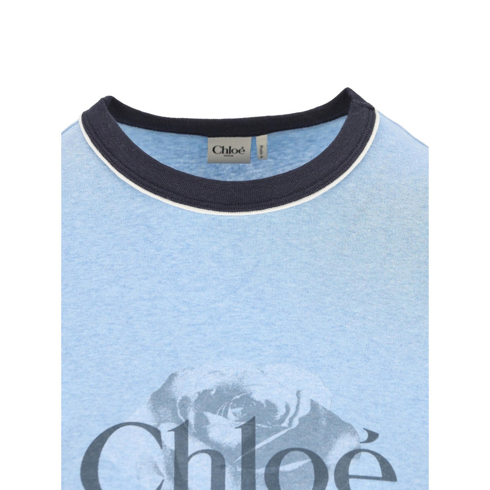 Chloé Blue Tops - T-Shirts & Jerseys Women - 4