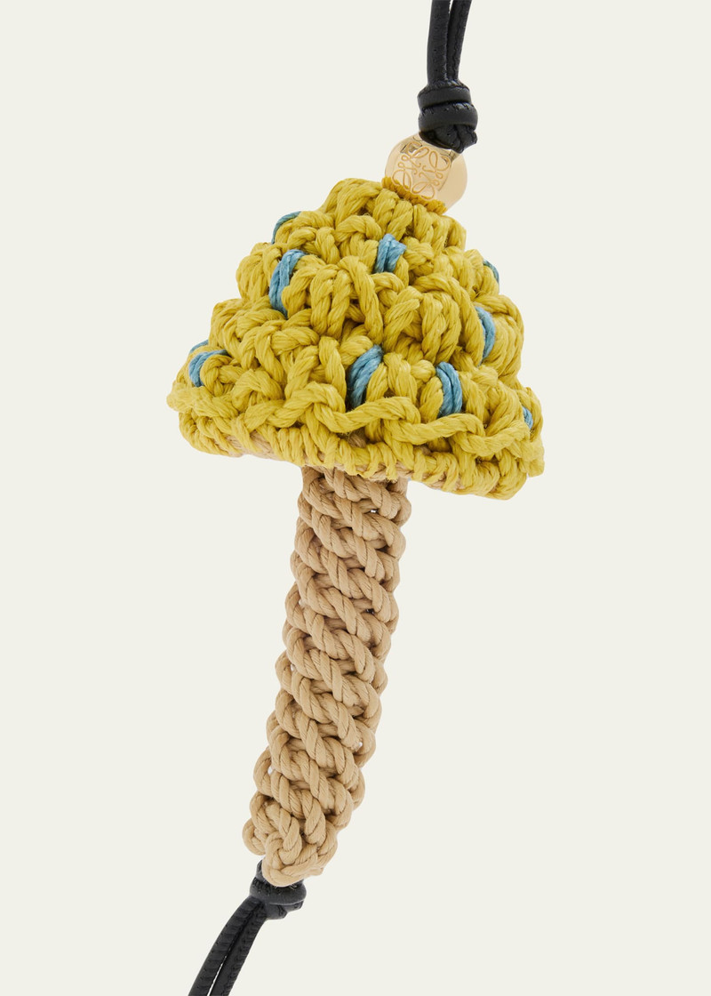 Loewe Woven Mushroom Bag Charm outlook