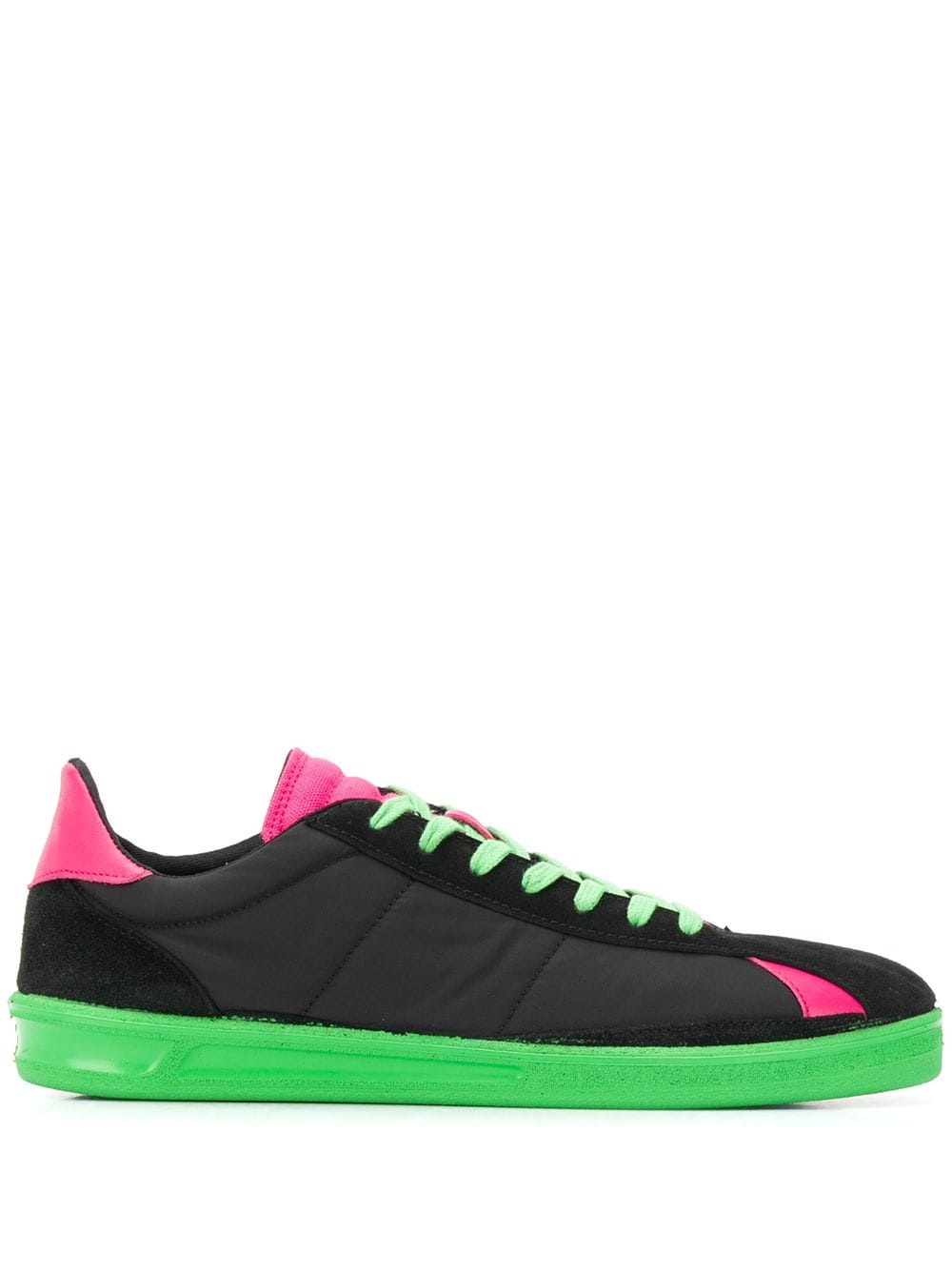 luminous detail panelled trainers - 1