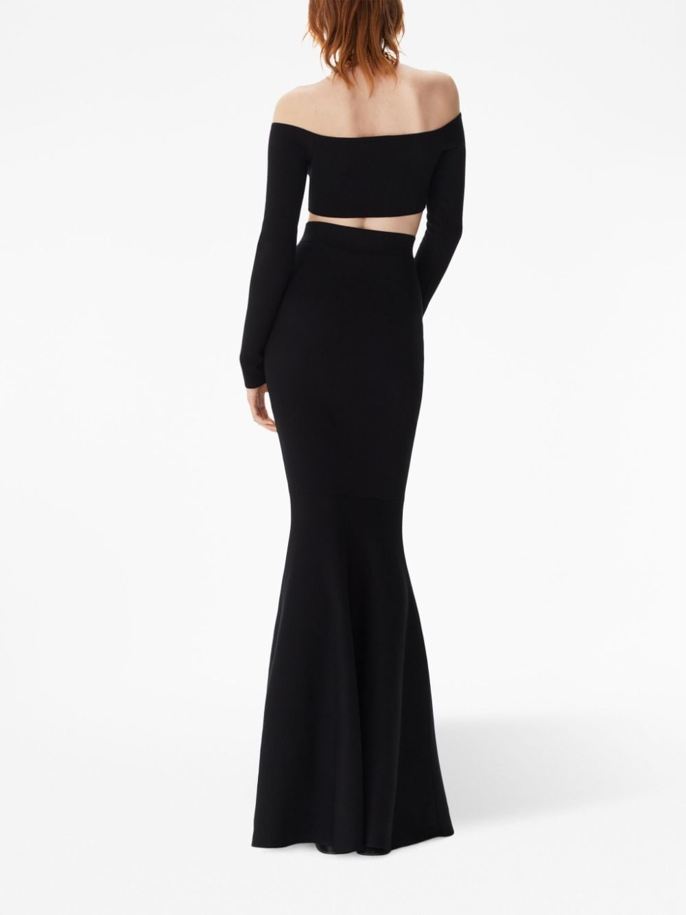 off-shoulder cropped top - 4