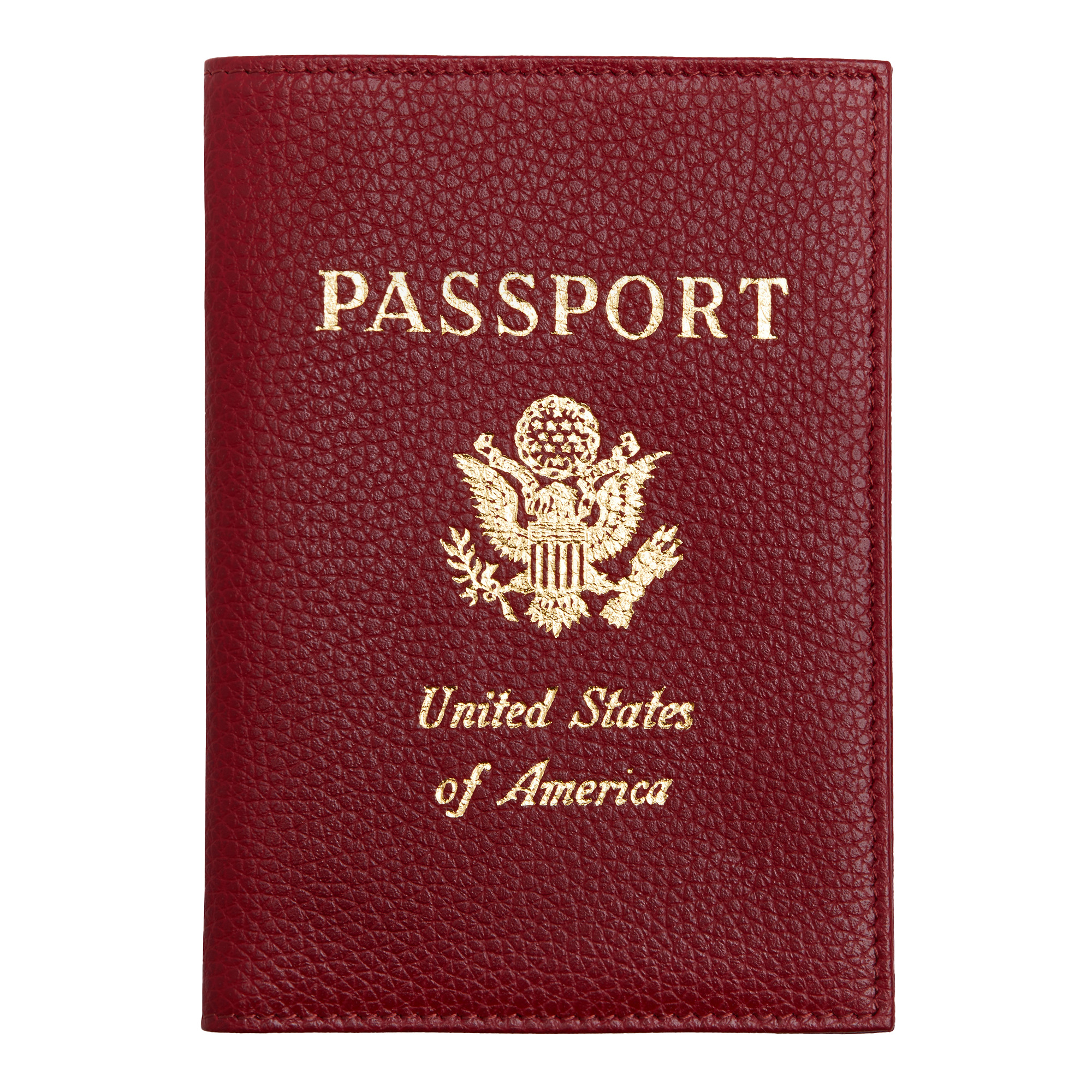 Le Foulonné Passport cover Red - Leather - 1