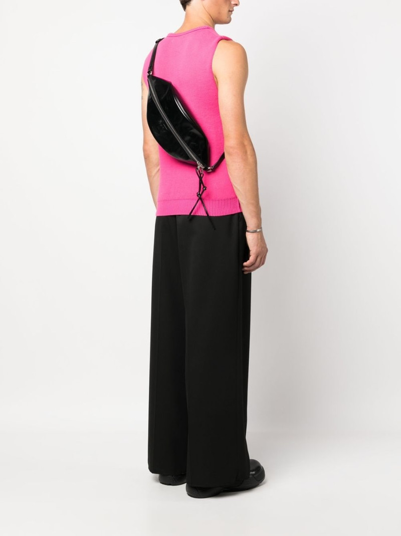 Jil Sander logo-debossed leather belt bag outlook