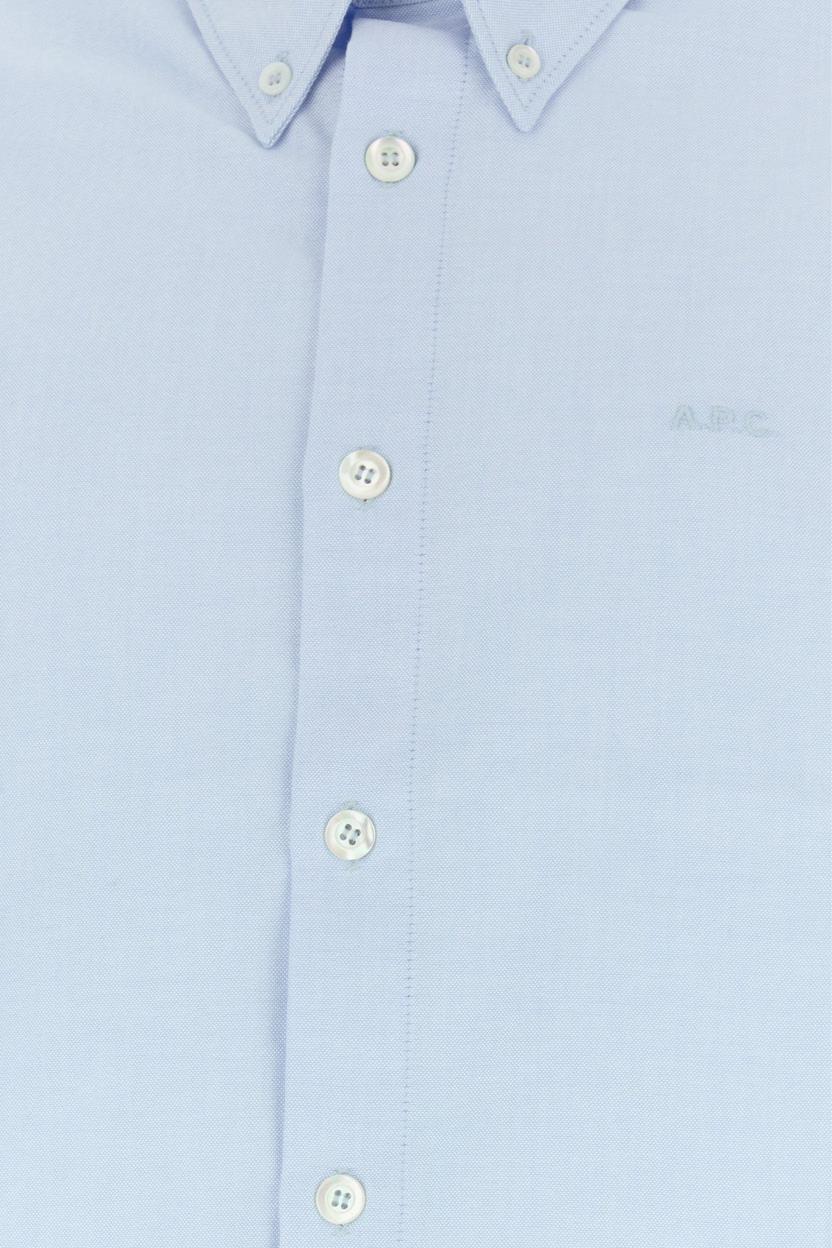 Light blue oxford Greg shirt - 3
