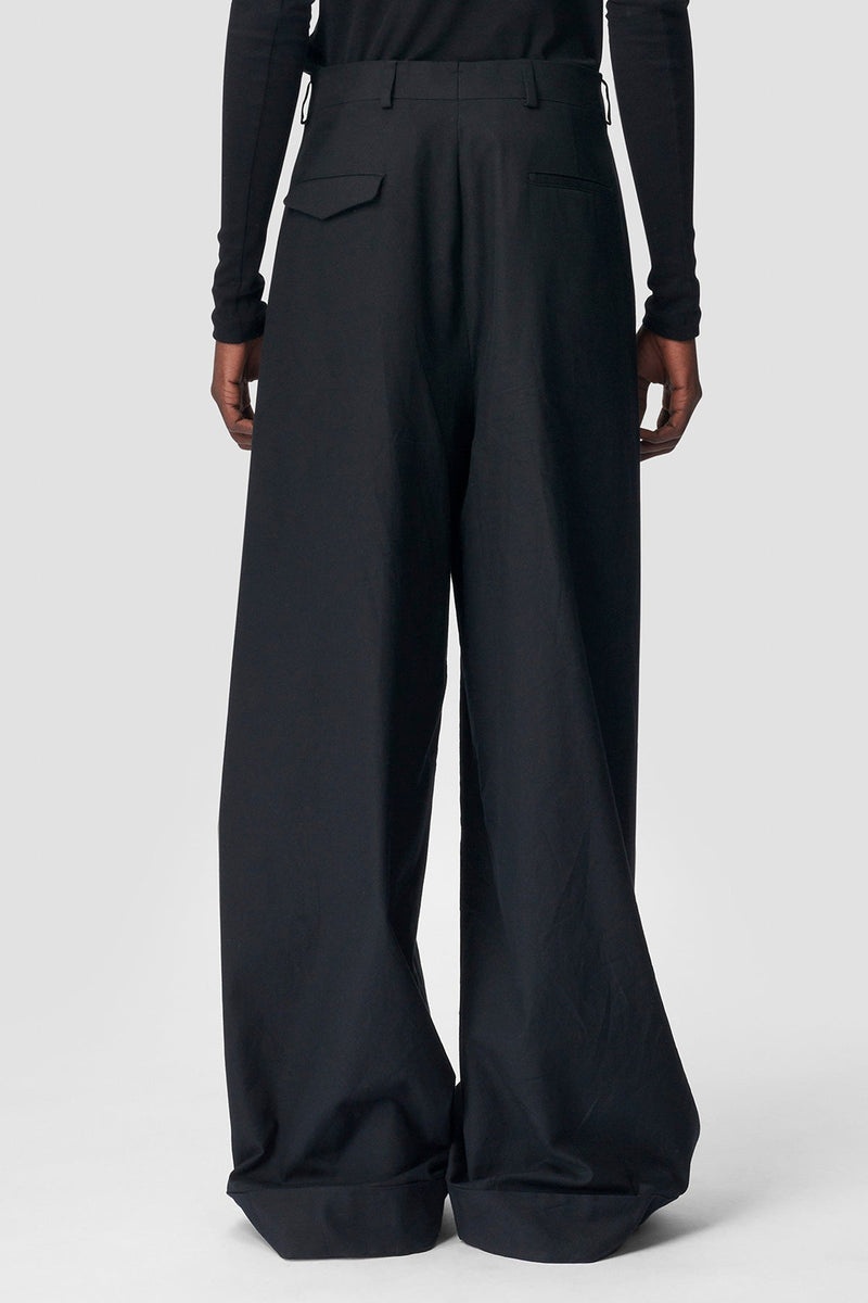 Achille Wide Leg Trousers - 4