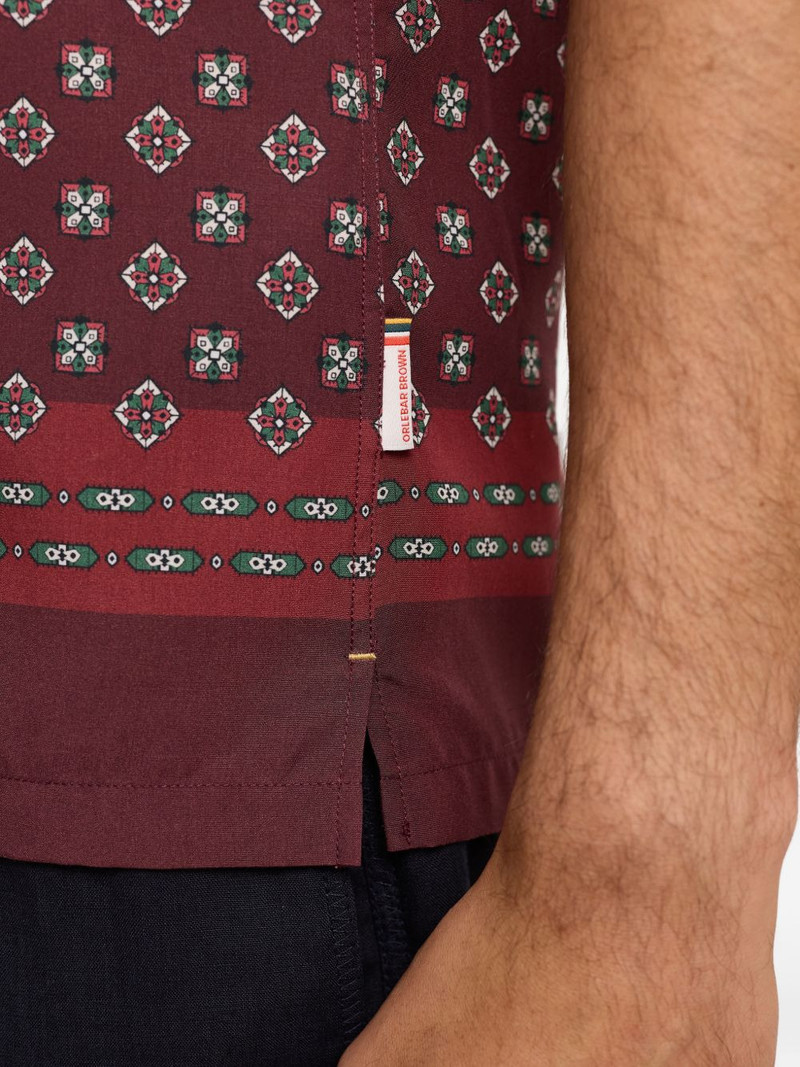 Maitan Luminis Border geometric-patterned shirt 4
