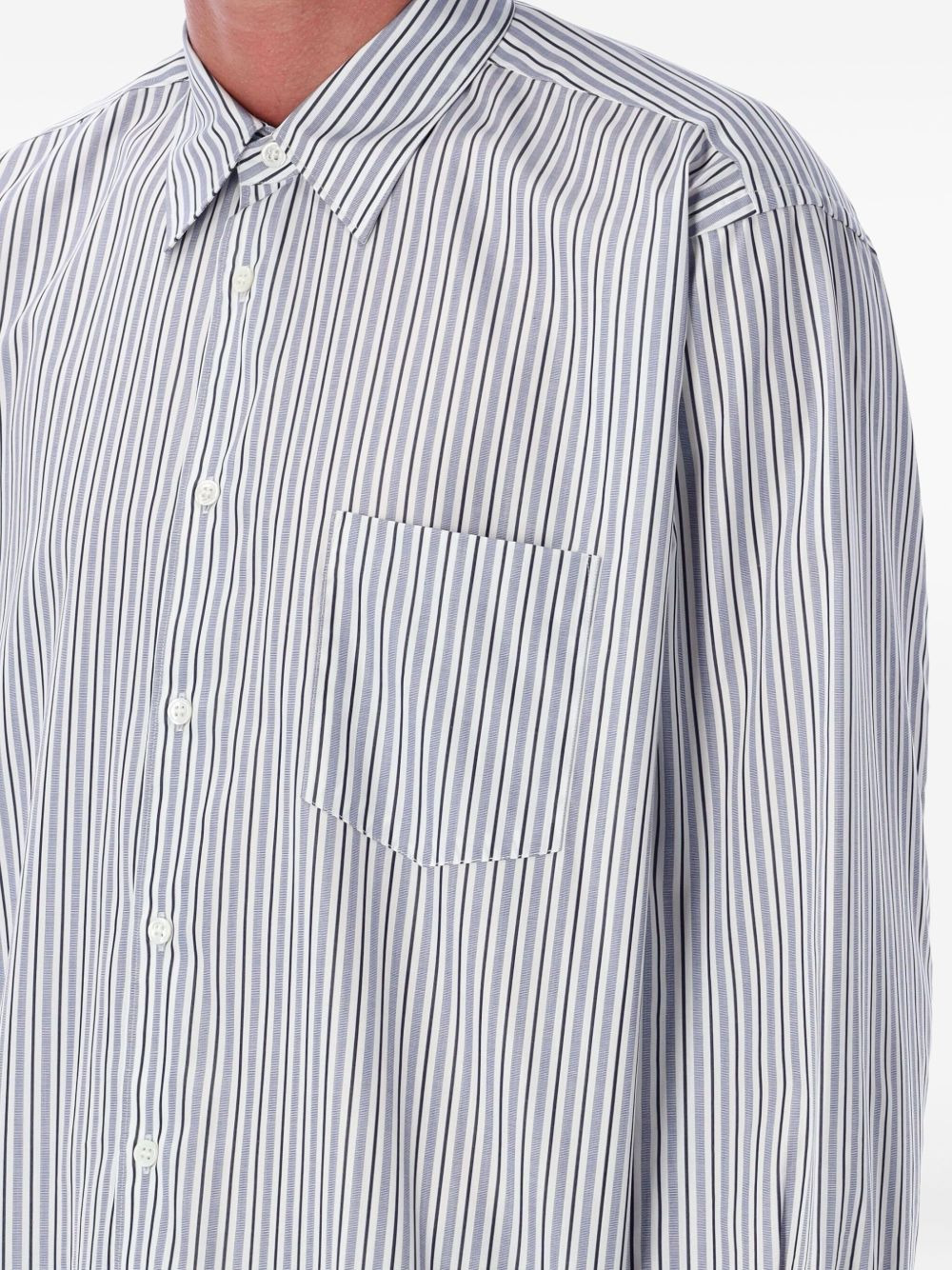 stripe long-sleeve shirt - 3