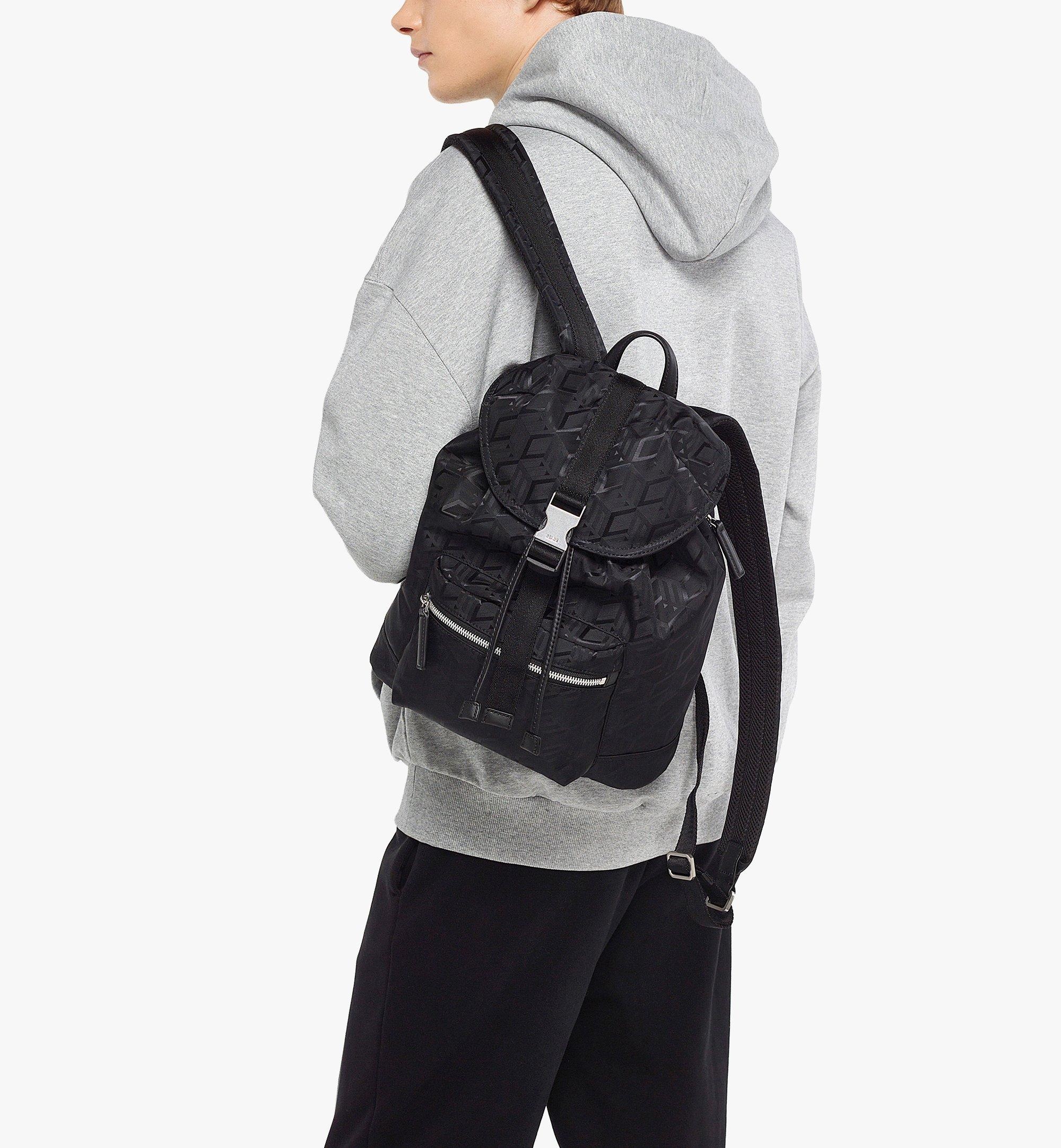 Brandenburg Backpack in Cubic Jacquard Nylon - 6