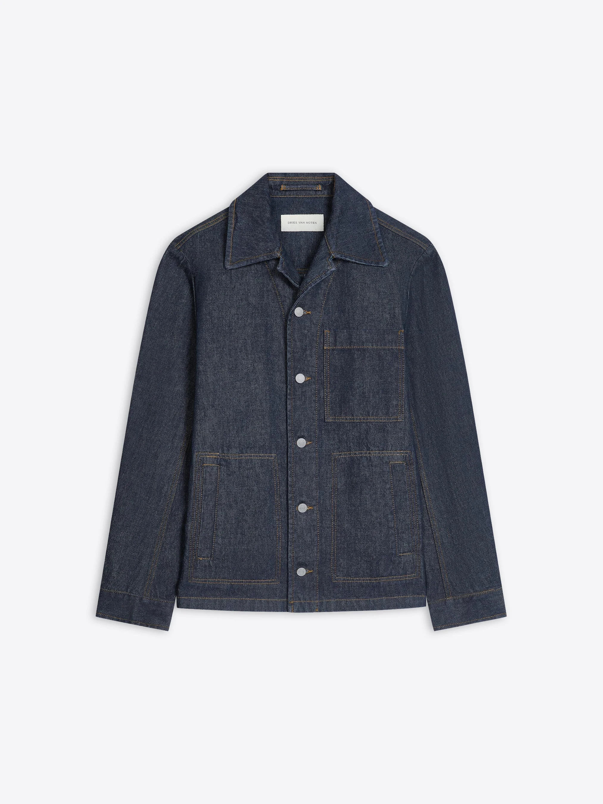 DENIM SHIRT JACKET - 1
