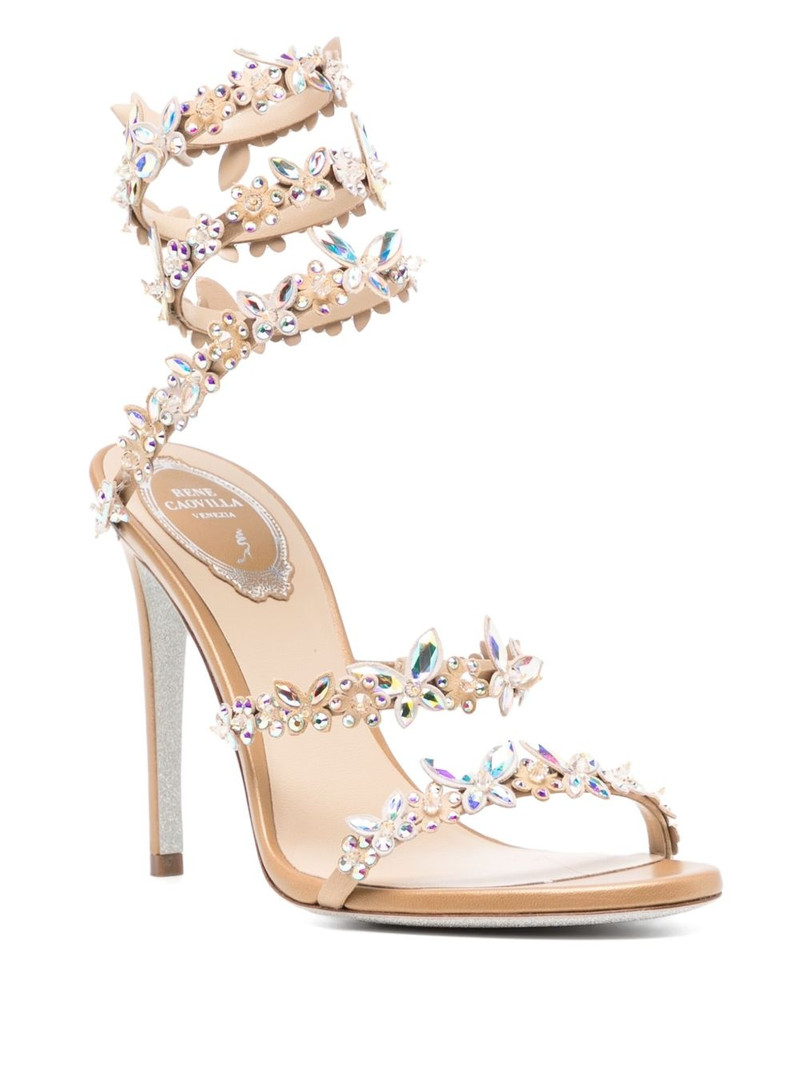 RENE CAOVILLA 105mm Eden sandals outlook