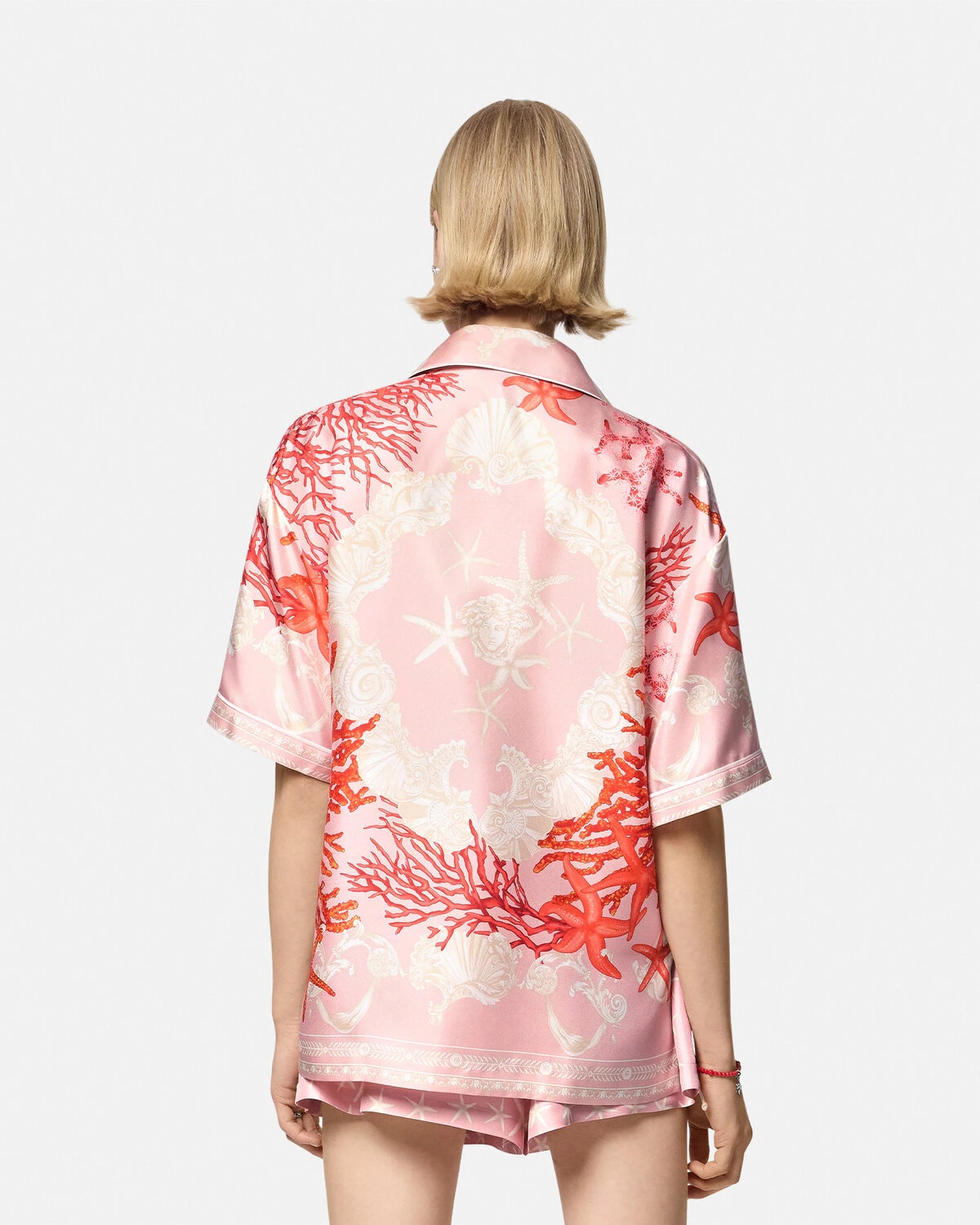 Barocco Sea Silk Shirt - 5