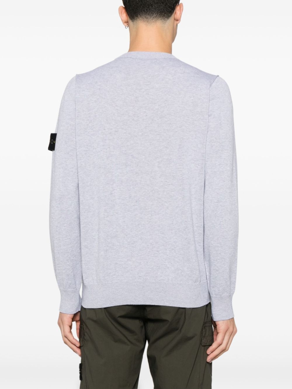 Compass-badge sweater - 4