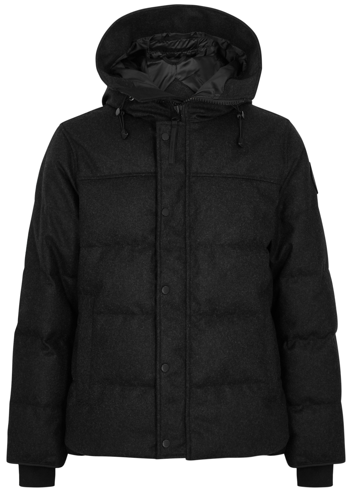 Macmillan quilted wool-blend parka - 1