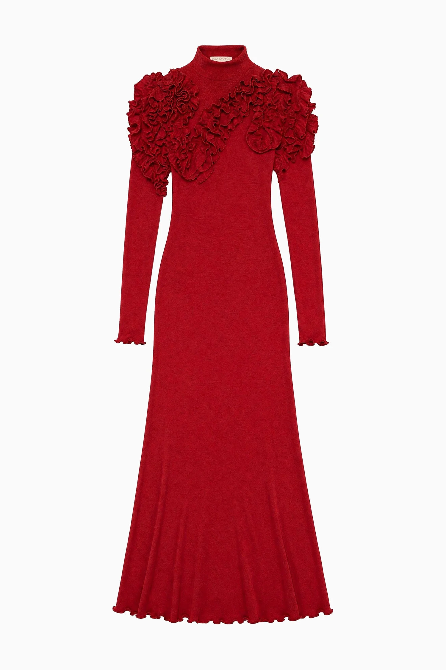 Solene Long Sleeve Jersey Dress - 1