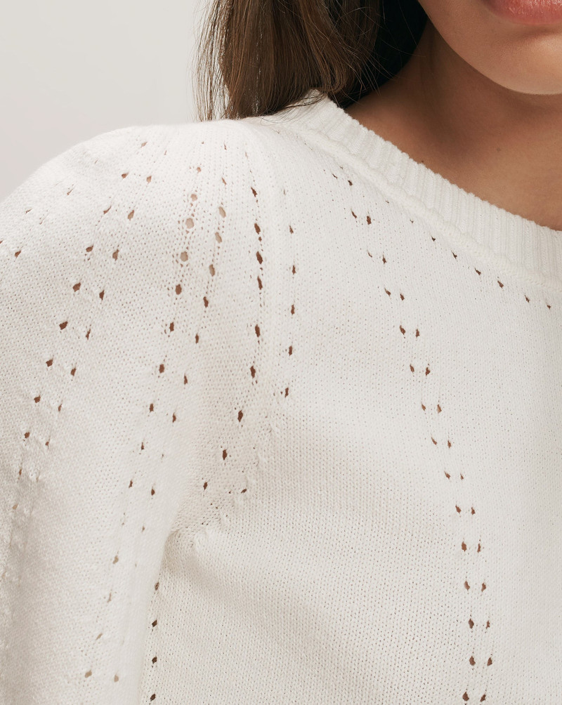 RHENNAN POINTELLE KNIT TOP 7