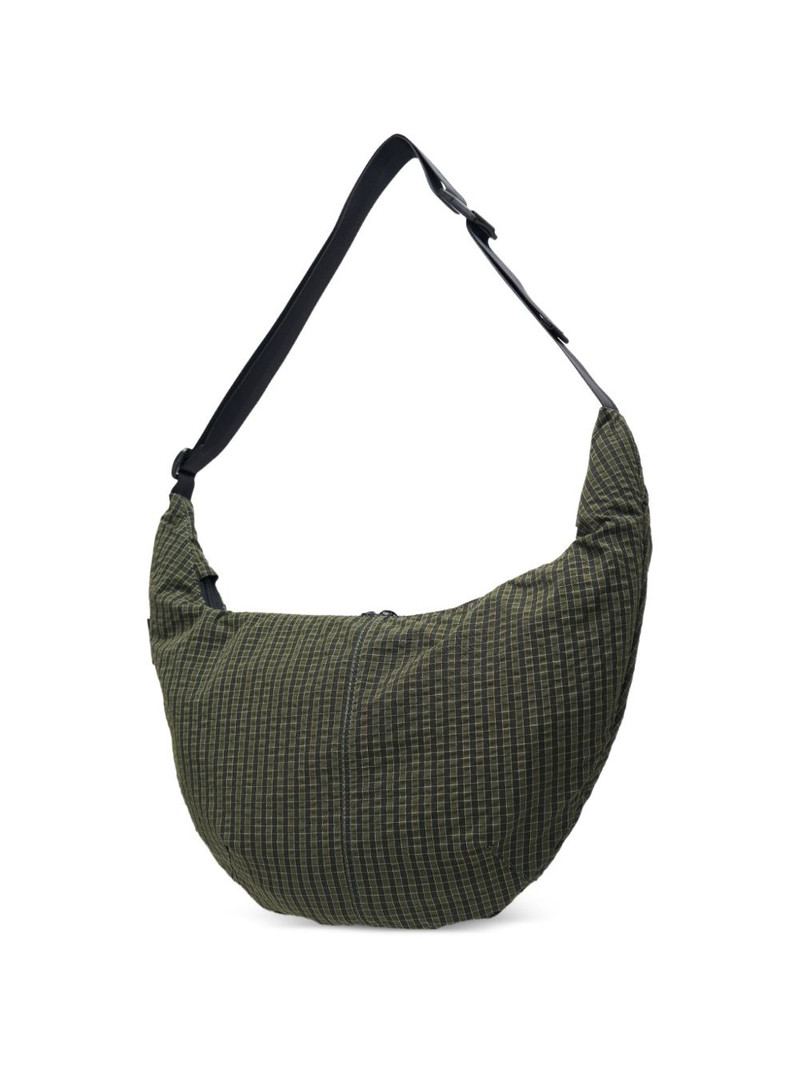 Comme des Garçons Homme check-pattern shoulder bag outlook