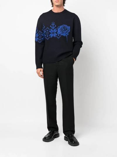 Etro patterned jacquard jumper outlook