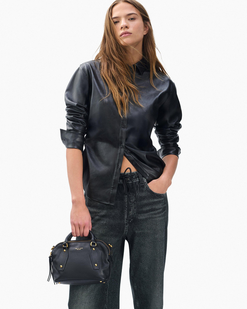 Gramercy Leather Small Satchel 3