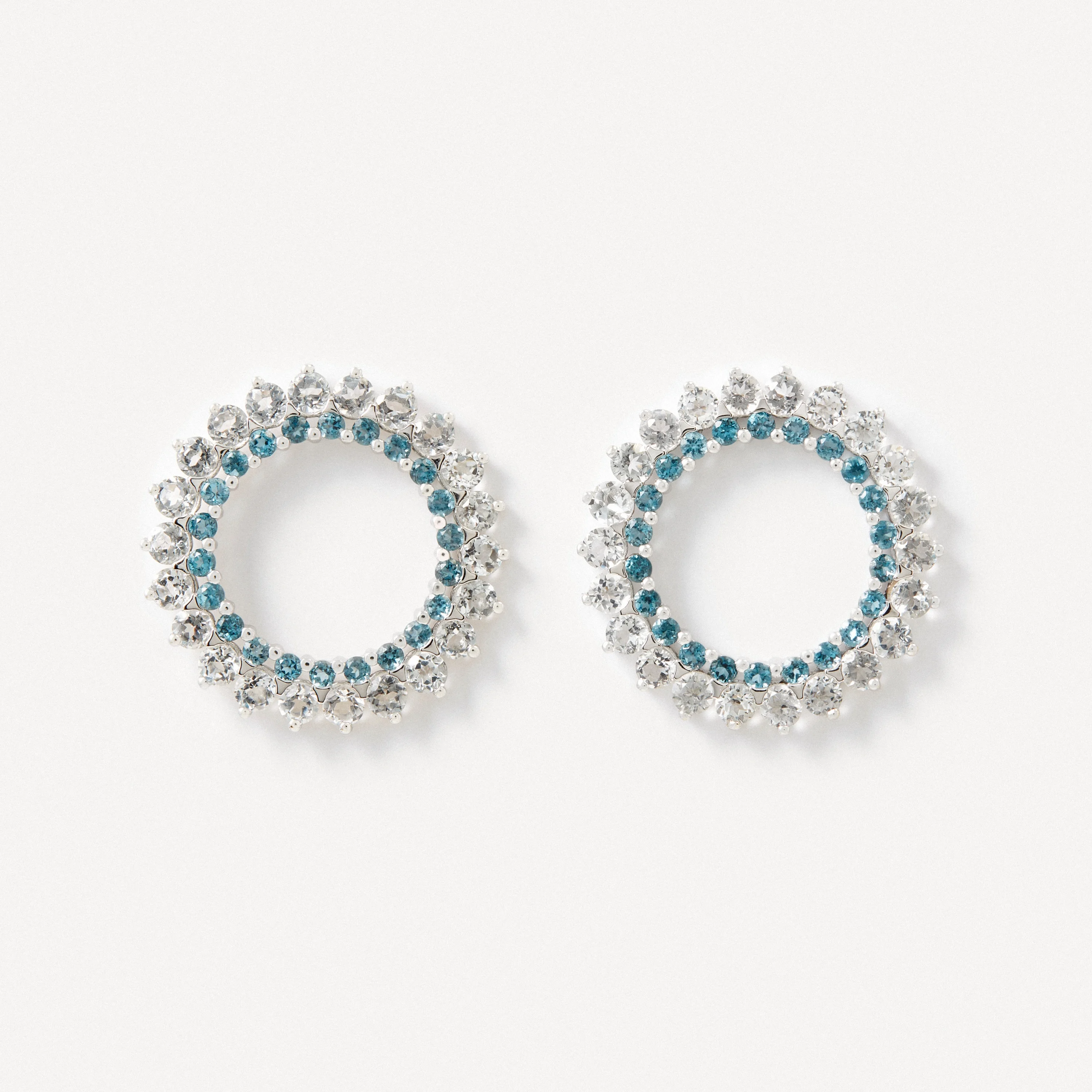 Earrings in white gold with topaz TOUS ATELIER - 1