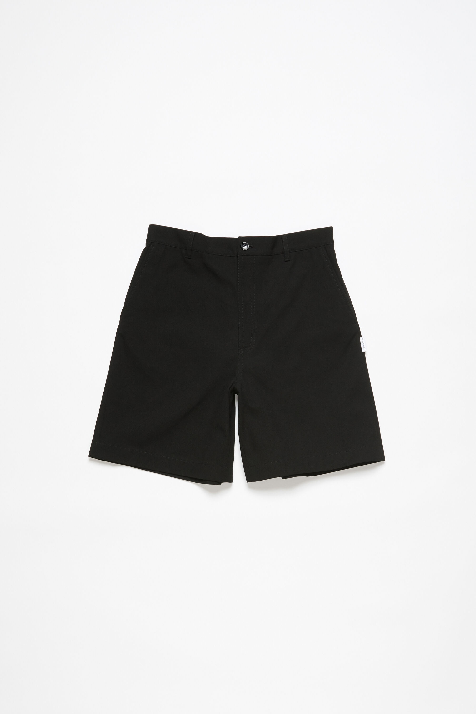 Regular fit shorts - Black - 7