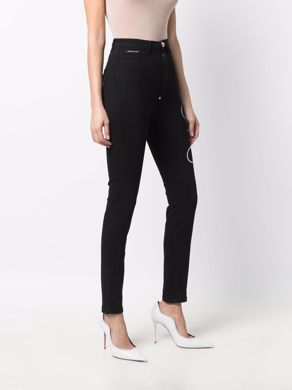 super high-waist jeggings - 3