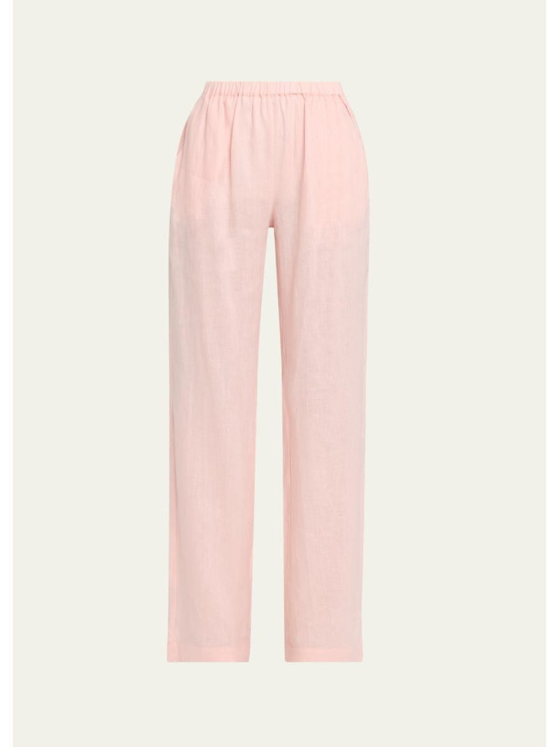 Pull-On Linen Pants 1