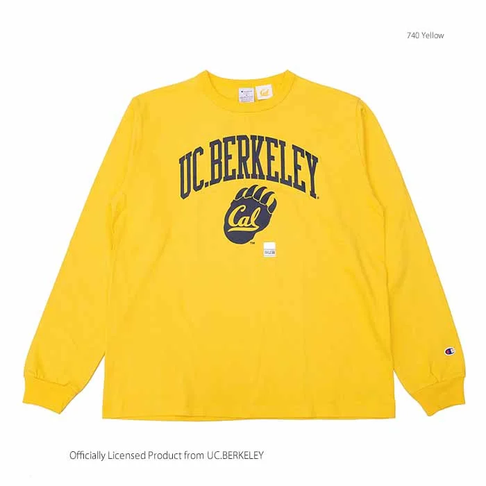 Made in U.S.A. T1011 - LONG SLEEVE T-SHIRT - UC BERKELEY - C5-C404 - 1