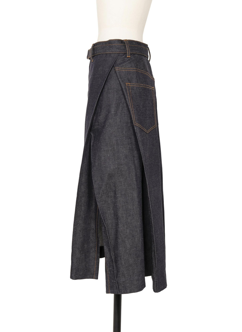 sacai Denim Mix Skirt outlook