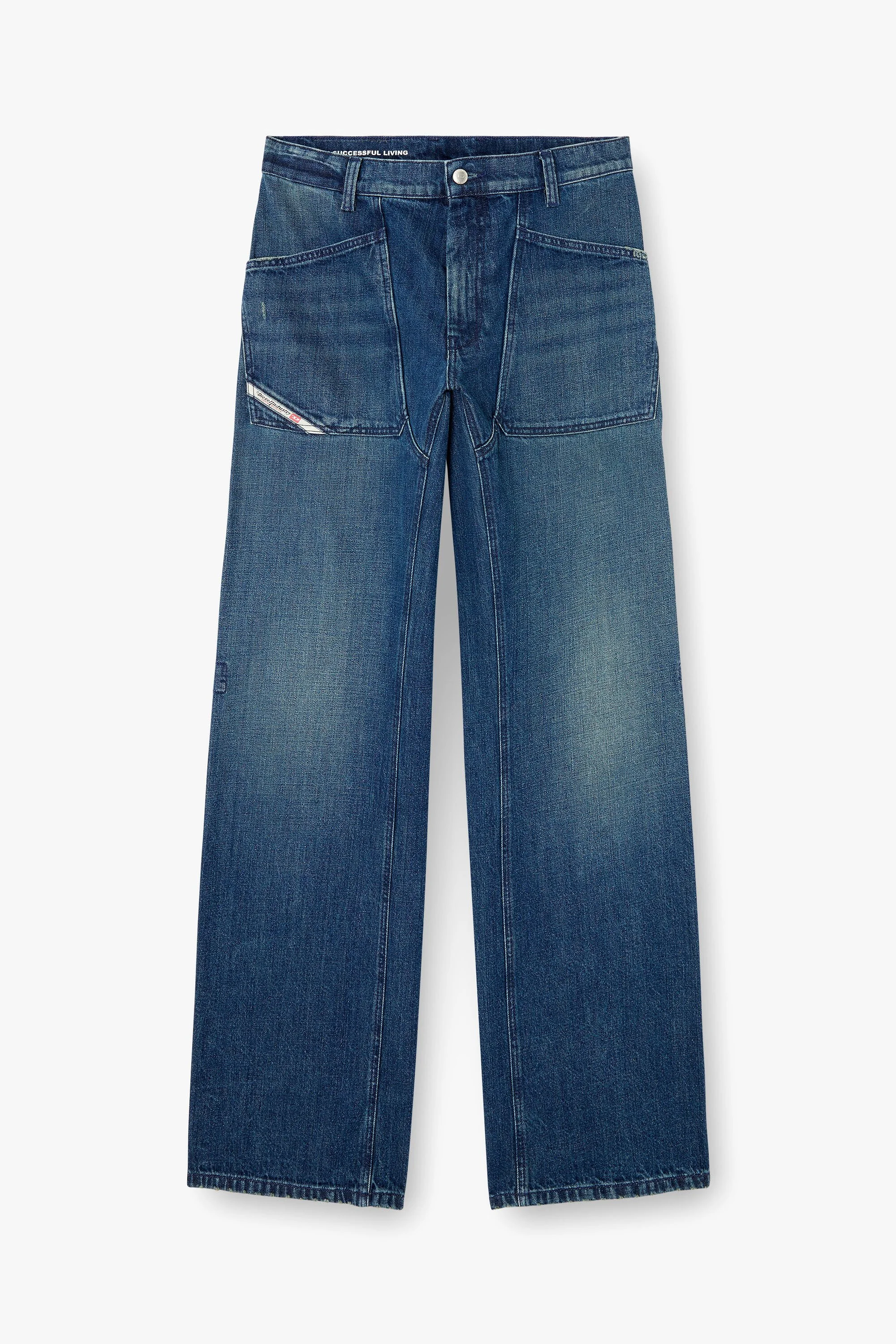 RELAXED JEANS D-ZETA 0DBDS - 1