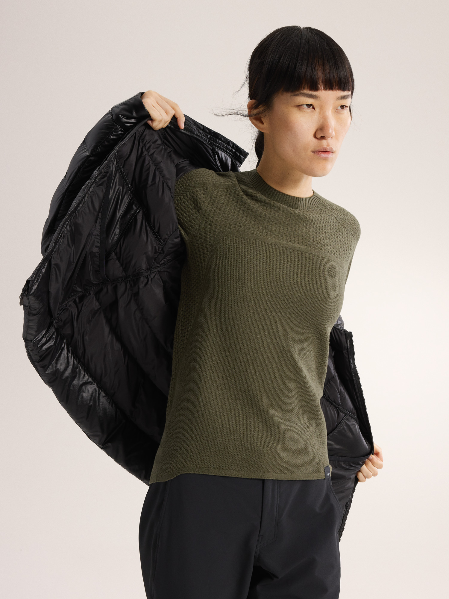 Hallam Merino Wool Crew Neck - 3